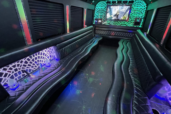 Madison Limo Bus Interior